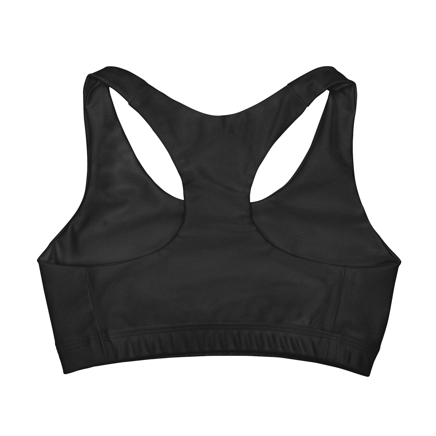 Girls' Double Lined Seamless Sports Bra (AOP)