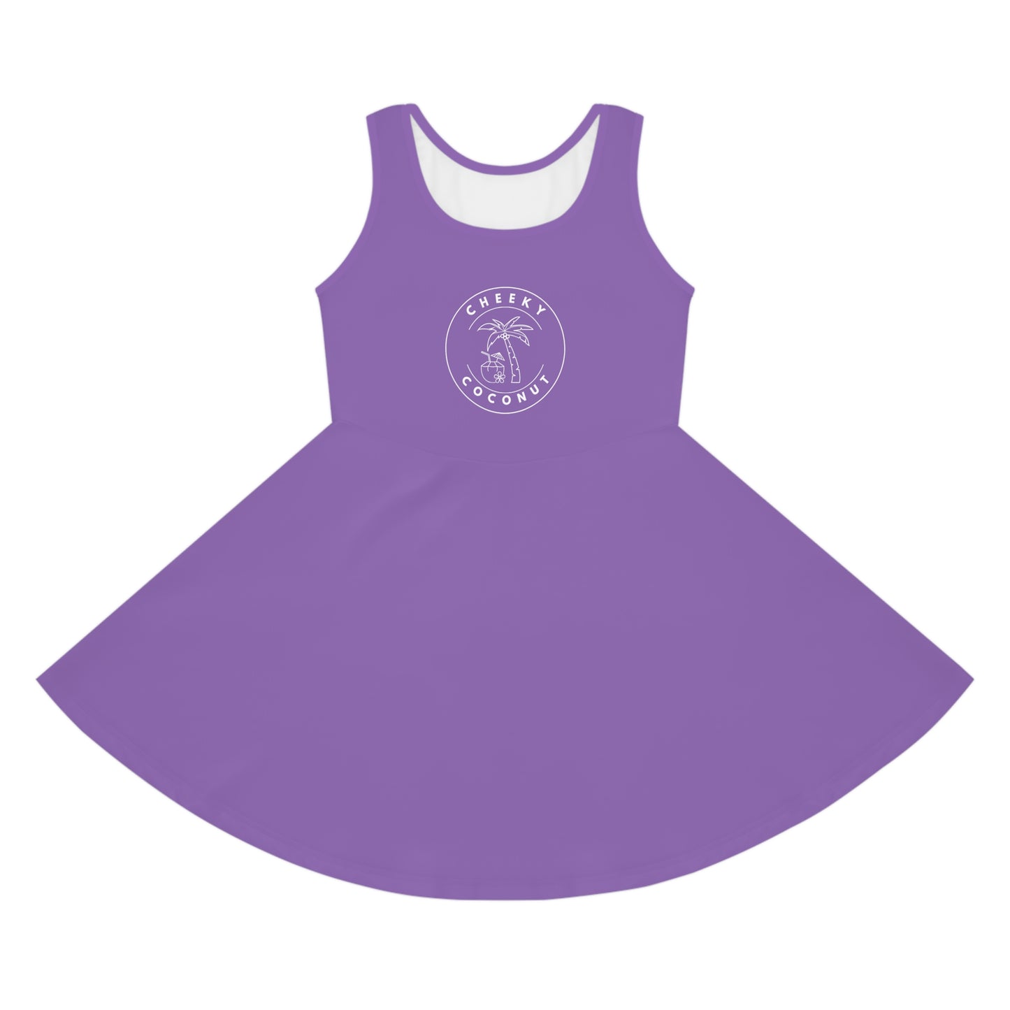 Girls' Sleeveless Sundress (AOP)