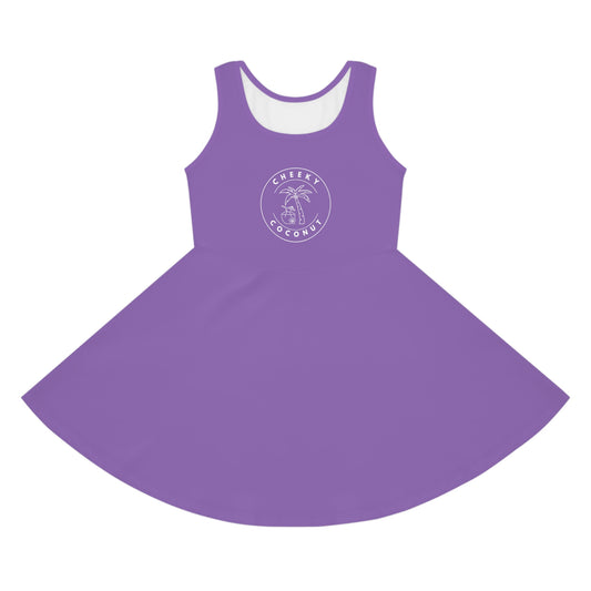 Girls' Sleeveless Sundress (AOP)