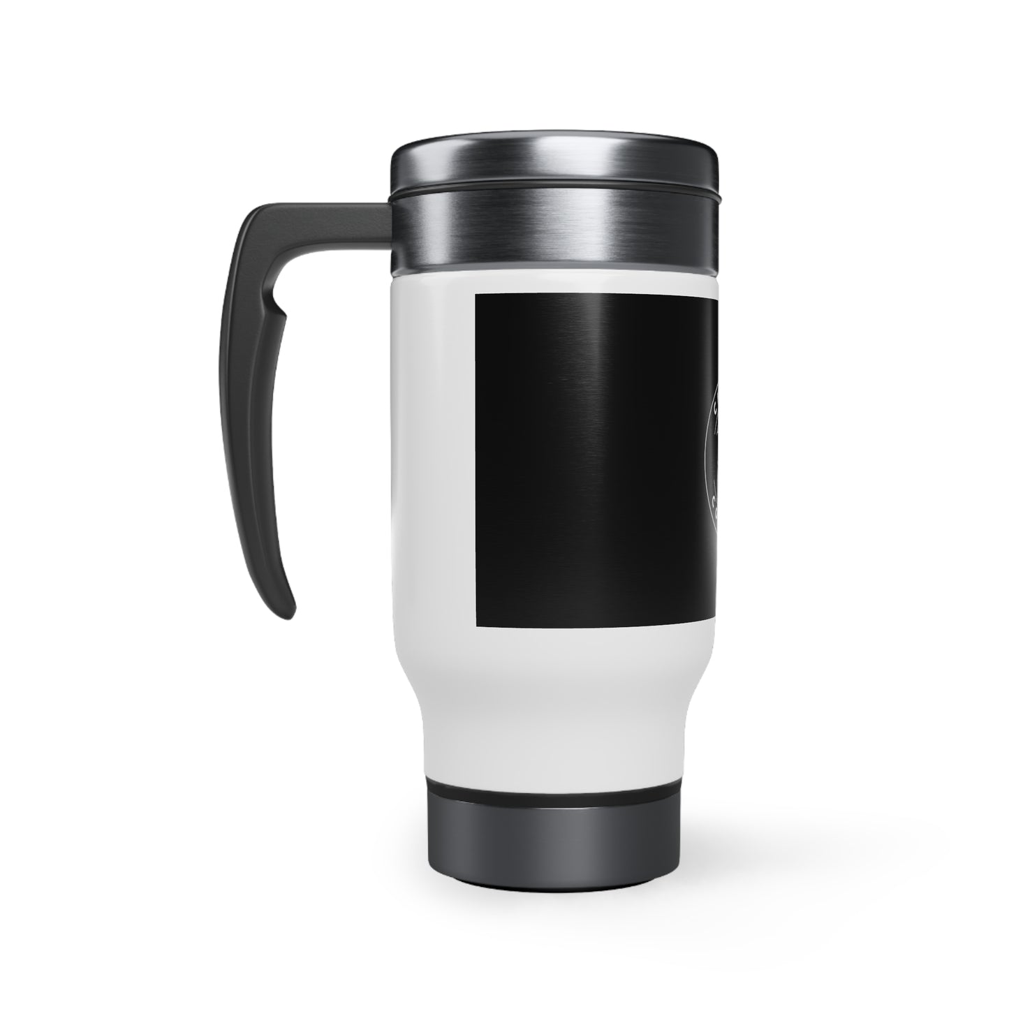 Stainless Steel Travel Mug with Handle, 14oz