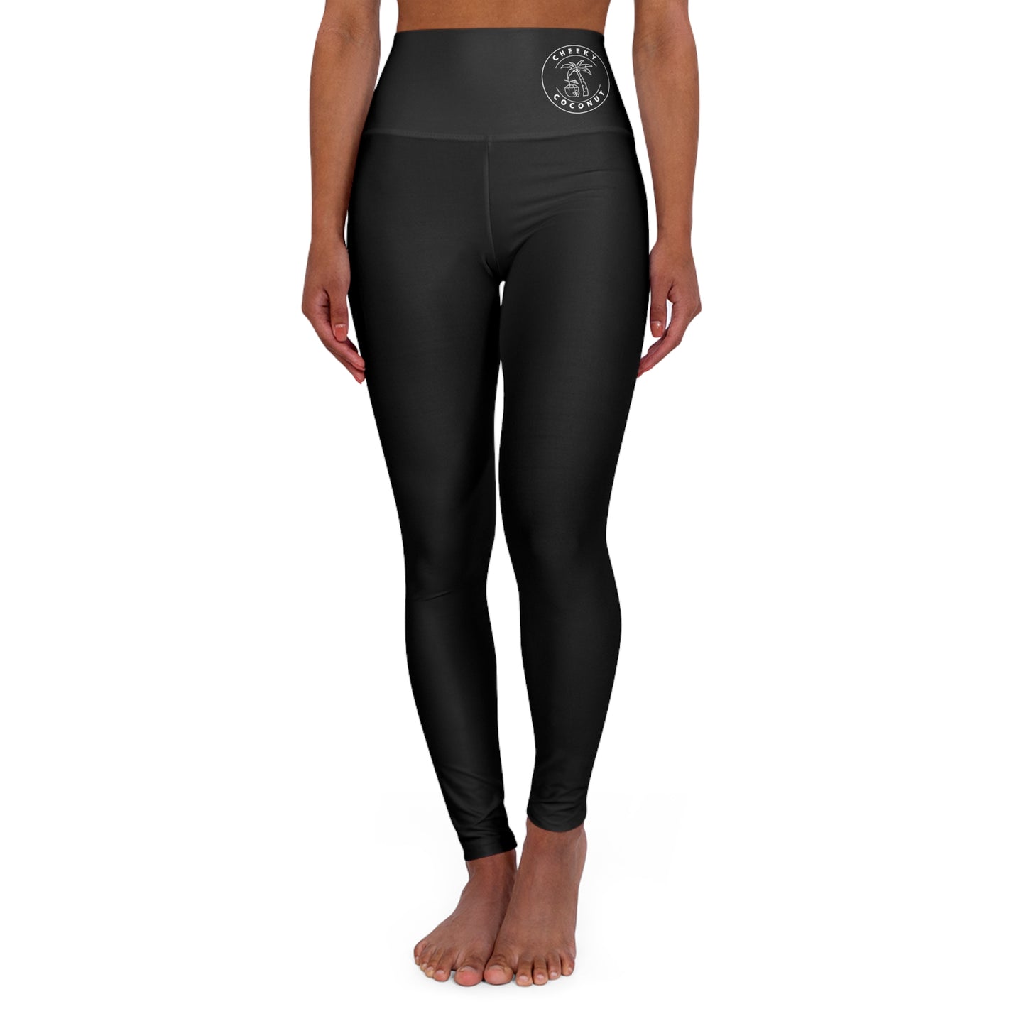 High Waisted Yoga Leggings (AOP)